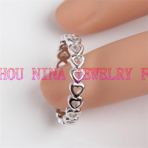 China sterling silver engagement rings for wholesale from factory