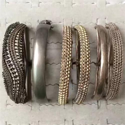 Nina silver bangles